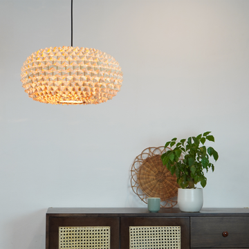 Lustre Pendente de Bambu Califórnia