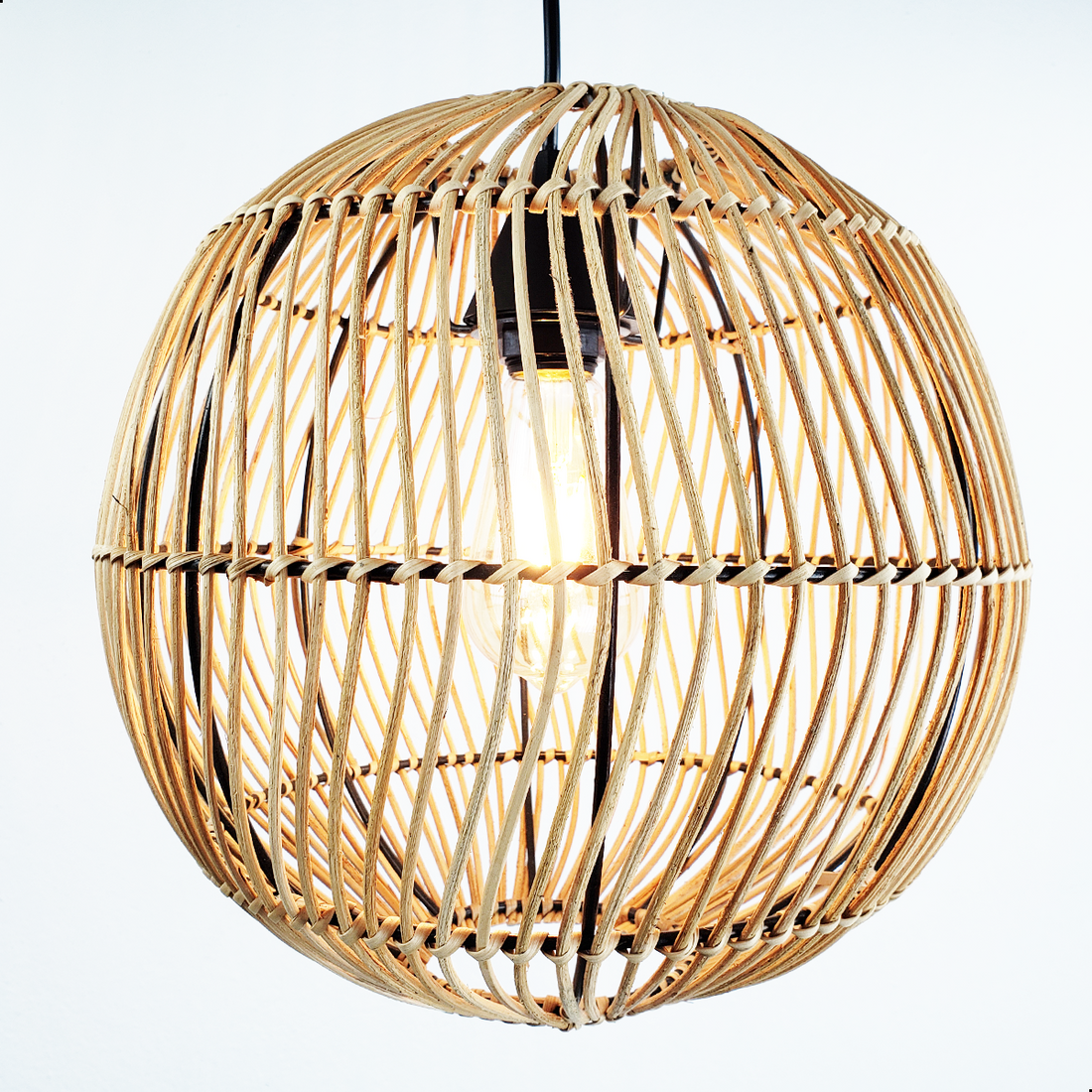 Lustre Pendente de Bambu San Andres