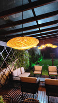 Lustre Pendente de Bambu Honolulu 40cm 4