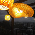 Pendente Lustre Honolulu 60cm + 4 Pendentes Maya 04
