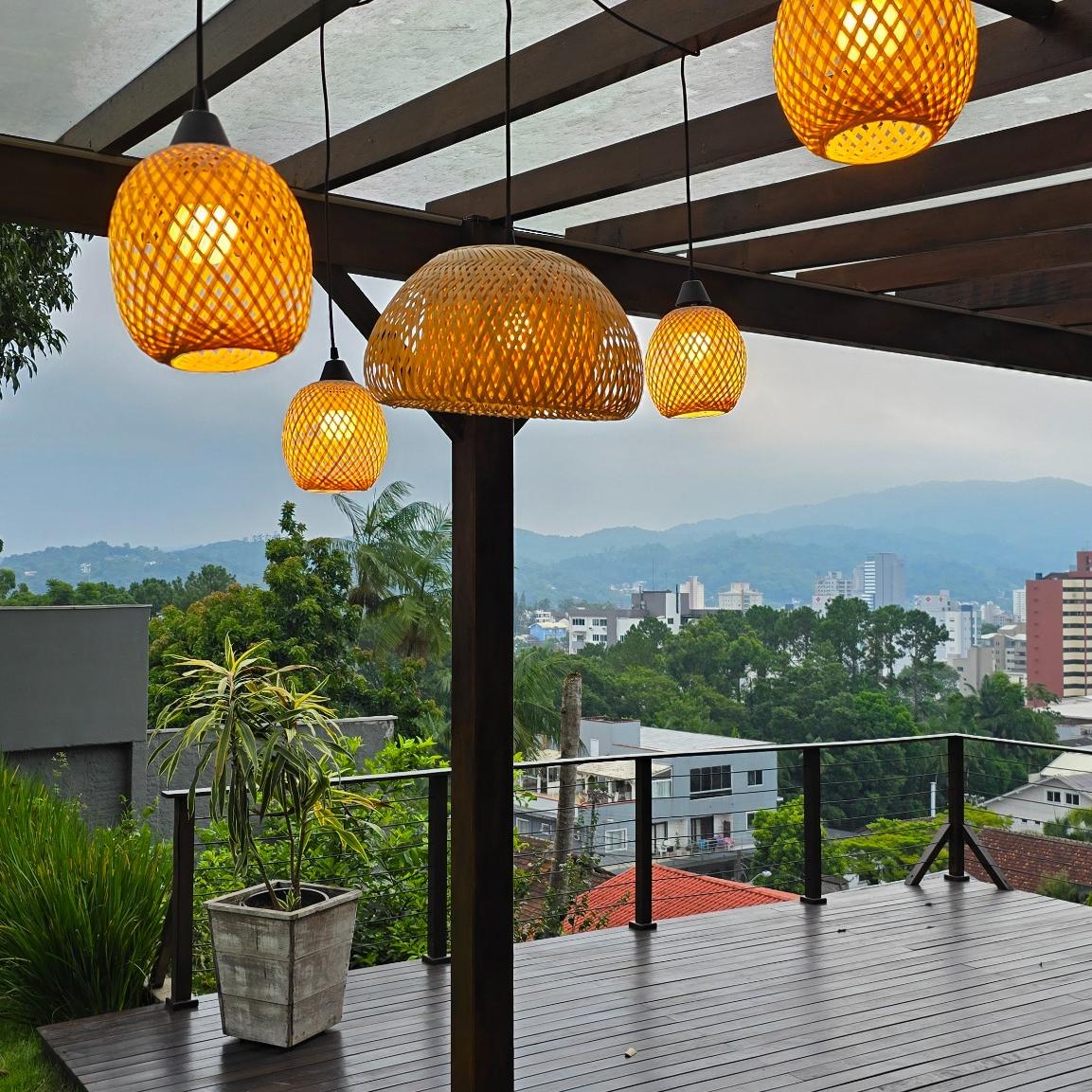 Pendente Lustre Malibu 35cm 04 Maya 04