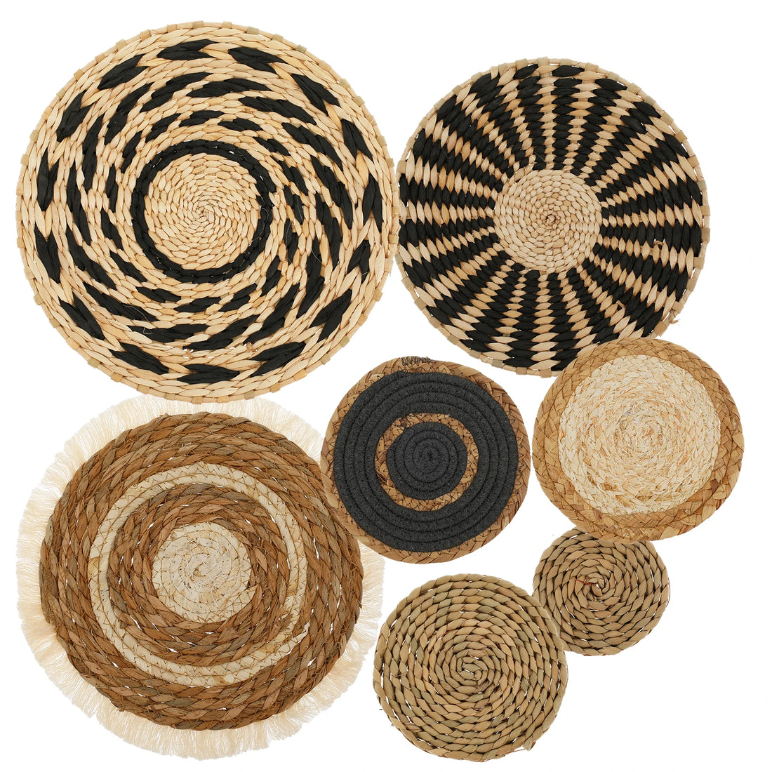 Conjunto 7 Tapetes Decorativos de Parede Boho